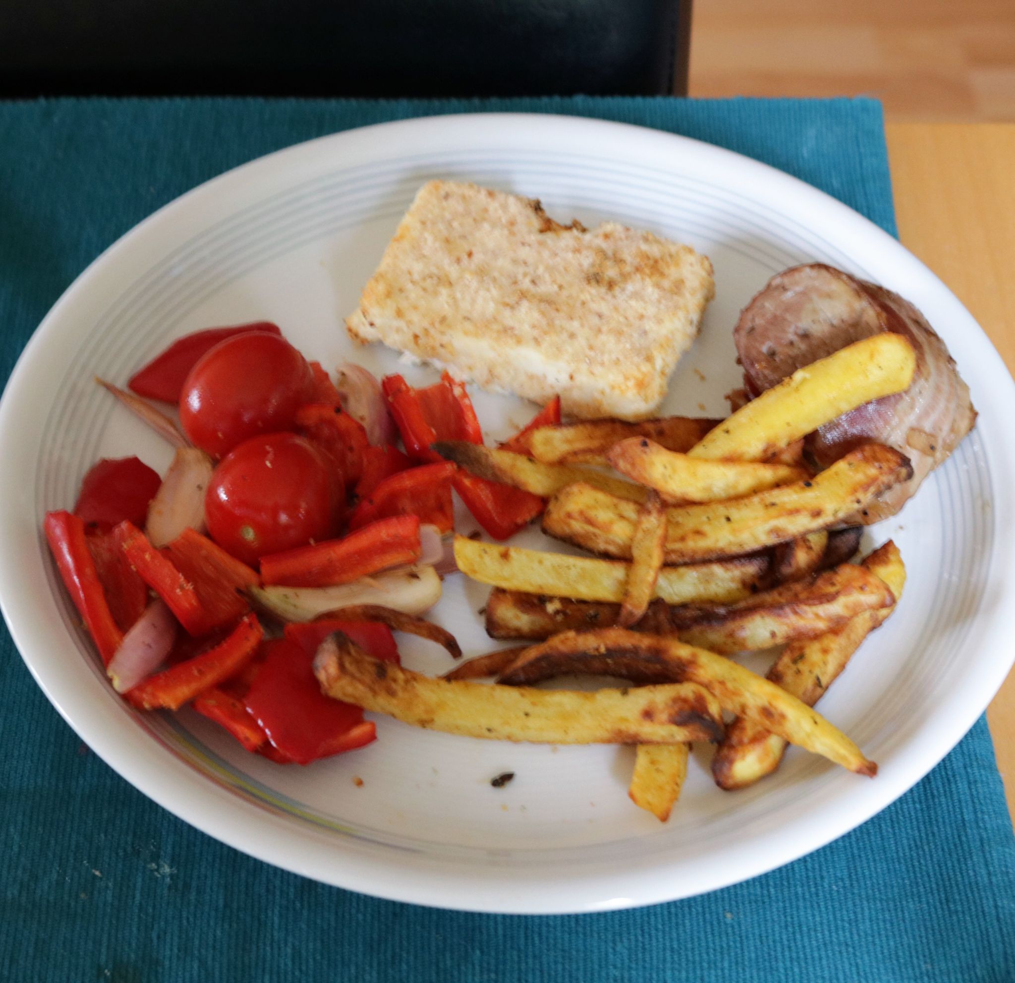 Schafskäse aus der Heissluftfritteuse rezeptidee 